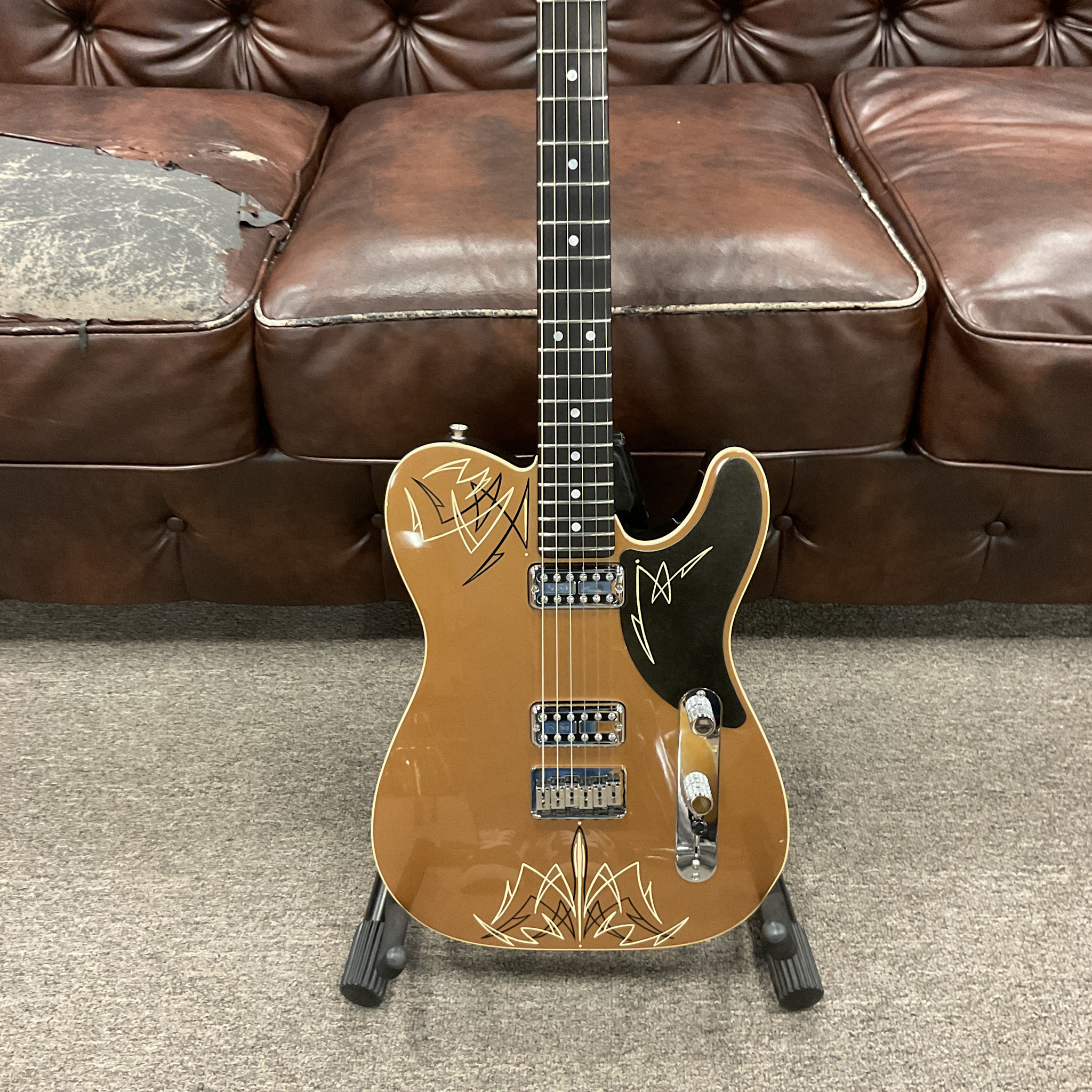 大人気定番商品 Custom Fender 2019 Shop by Masterbuilt NOS Gold Telecaster ギター