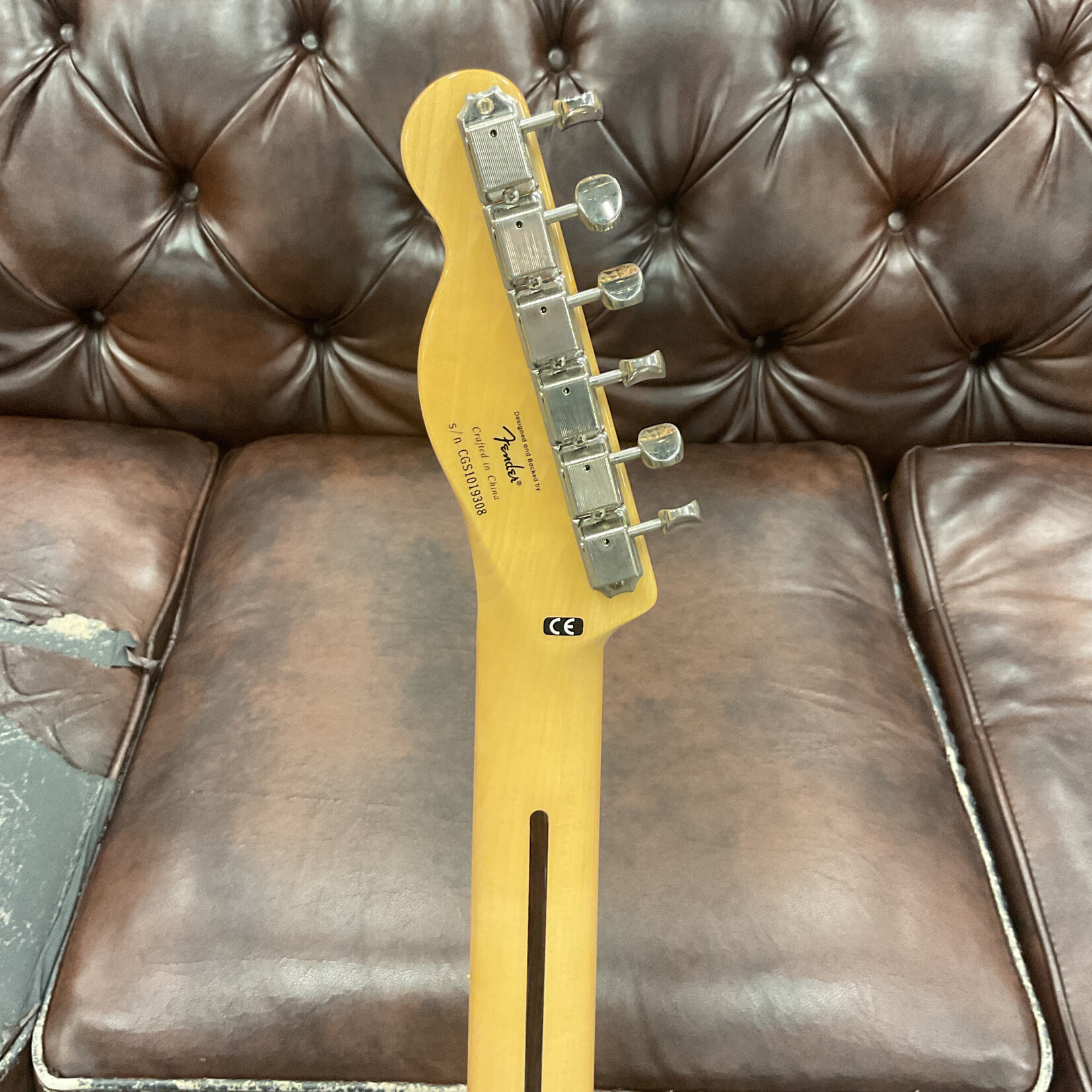 Fender 2010 Squire Telecaster Thinline Mahogany Autographed By The Foo Fighters