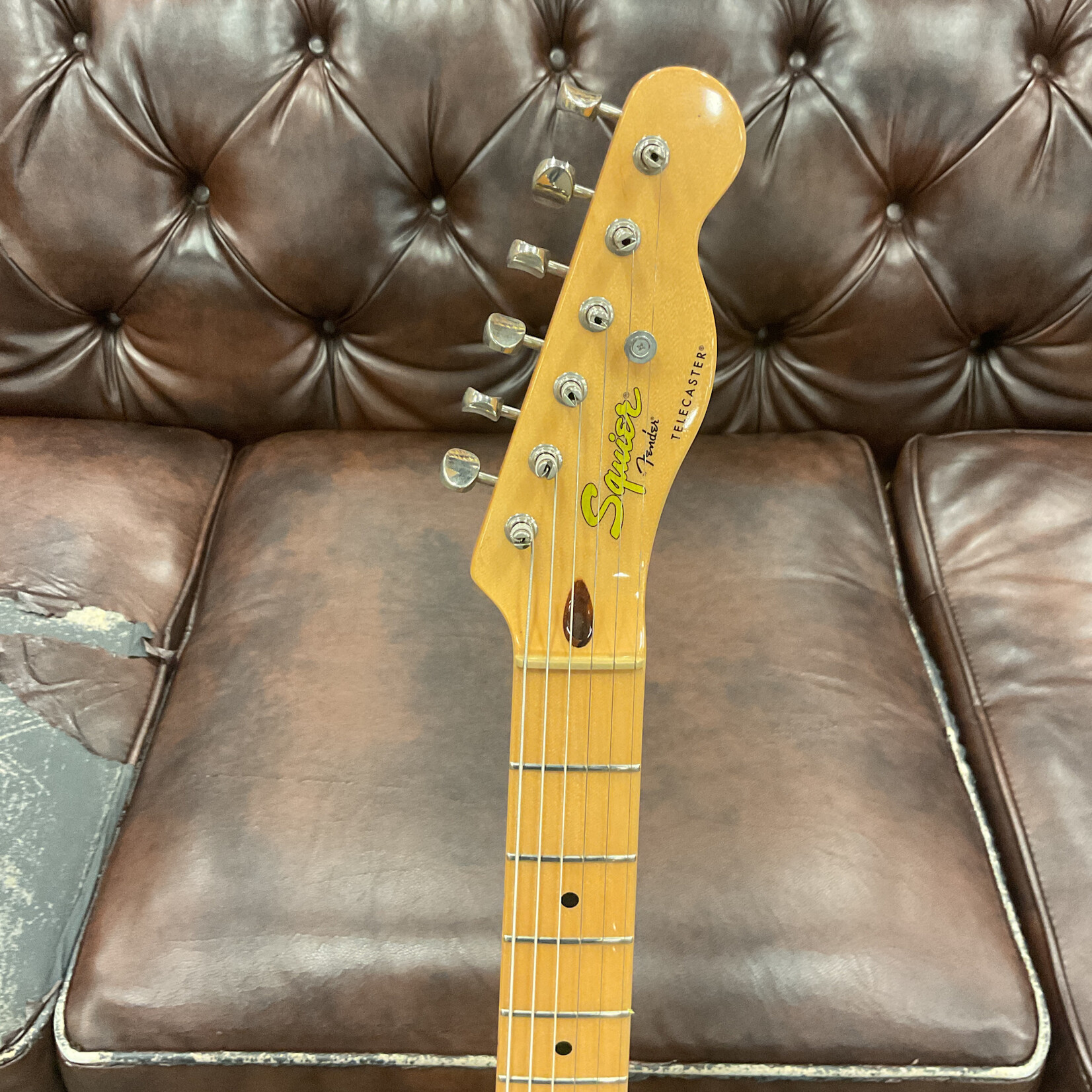 Fender 2010 Squire Telecaster Thinline Mahogany Autographed By The Foo Fighters