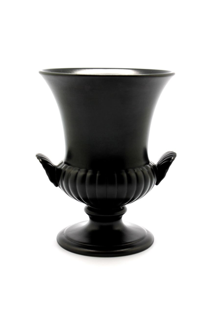Vintage Wedgwood - Urn/vase -  Ravenstone (matte black finish)  - 13.5cm - UK c.1960