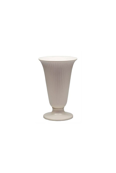 Vintage Wedgwood - Bell Vase - Moonstone (matte cream finish)  - 20cm - UK c.1960