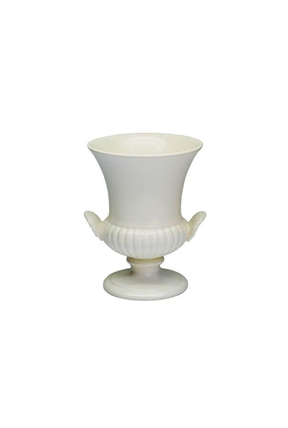 Vintage Wedgwood - Moonstone Urn / Vase - Cream  - H13.5cm UK