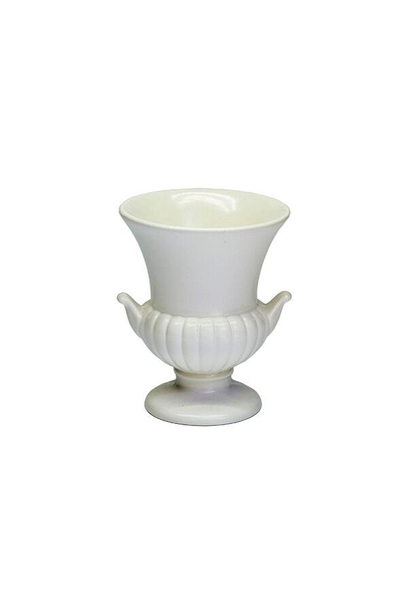 Vintage Wedgwood - Moonstone Urn / Vase - Cream - Small H9cm - UK c.1960