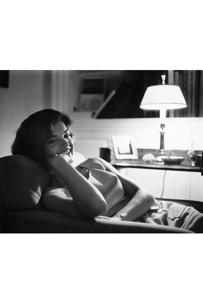 Mark Shaw - Jackie Relaxing by Lamp