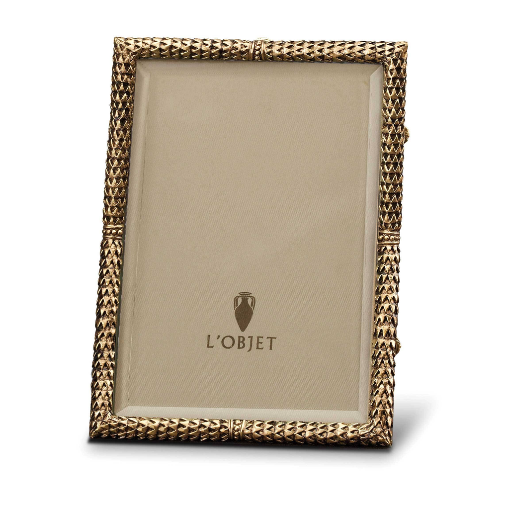 L'Objet - Scales Frame - 24ct Gold Plated - 8x10"-1