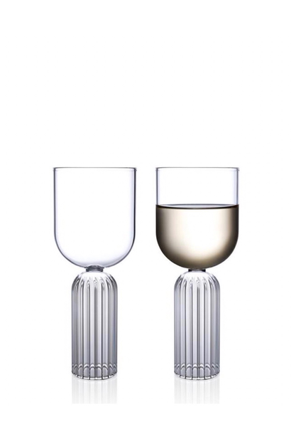Fferrone Glassware - May Medium Glass - Set of 2