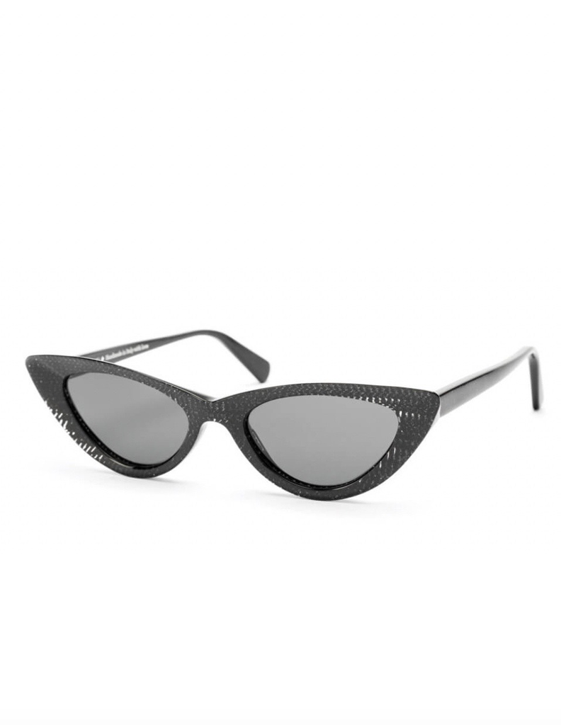 Res / Rei Sunglasses - Bramante Black Dots - Acetate - Handmade in Italy-1