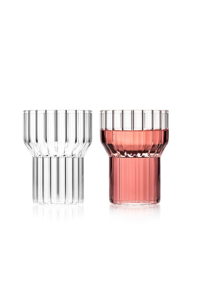 Fferrone Glassware - Boyd Medium Glass - Set of 2