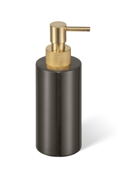 DW - Club Collection -  SSP 3 Soap Dispenser Pump - Dark Bronze Matt Gold Ring - 17.5 x 6 x 7cm - Germany