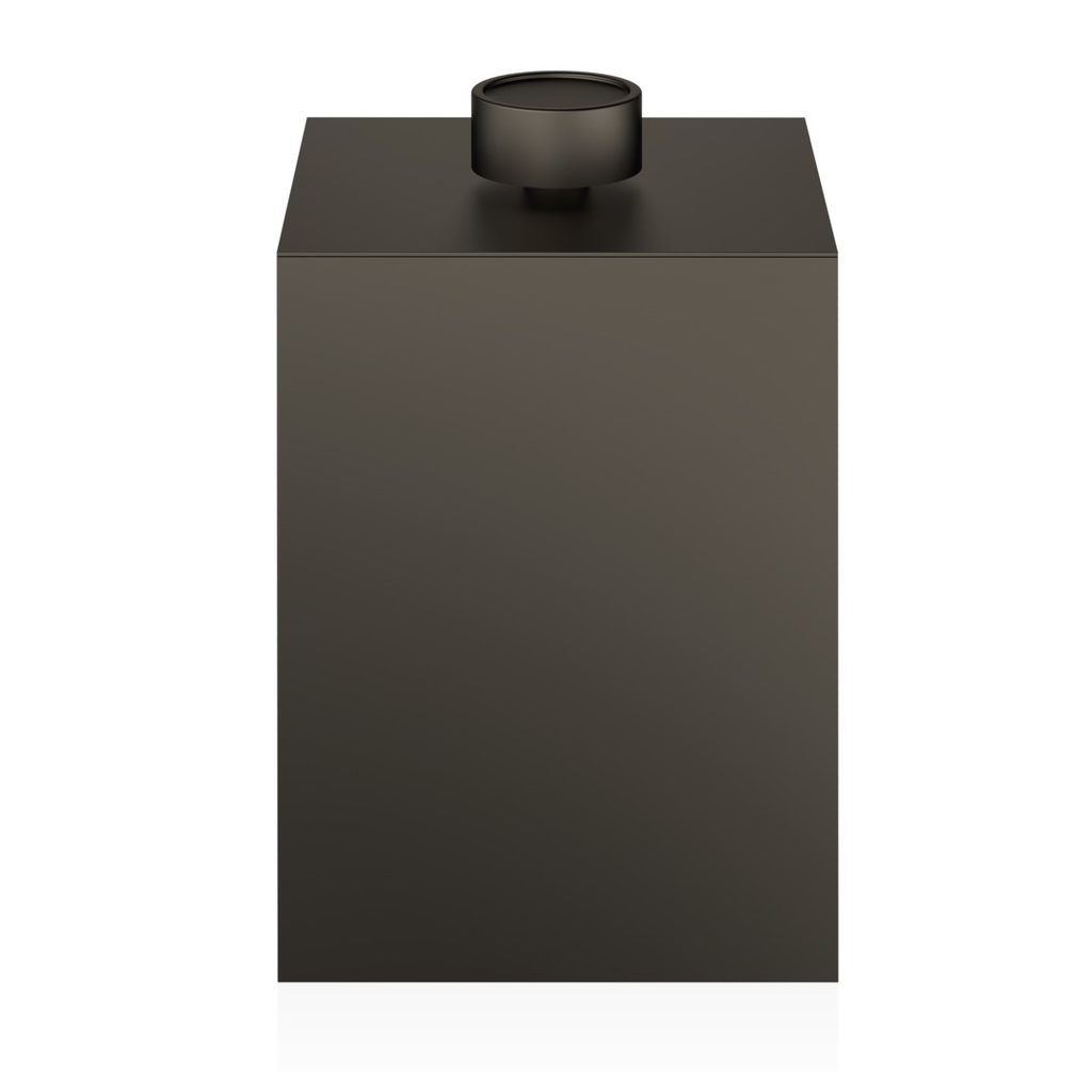 DW - Contemporary Collection - DW 76 Waste Paper Bin with Lid - Dark Bronze - 27x17x17cm - Germany-1