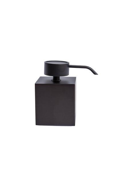 DW -  Contemporary Collection - DW 476 Square Soap Dispenser Pump - Dark Bronze - 13 x 8.5 x 8.5cm - Germany