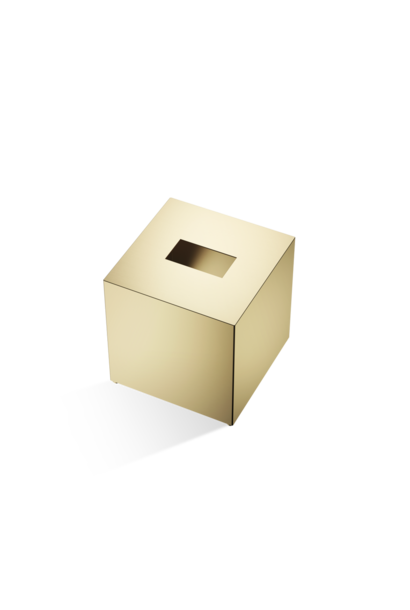 DW - Cube Collection - KB 83 Square Tissue Box - Matt Gold - D13.3xH13.5cm - Germany