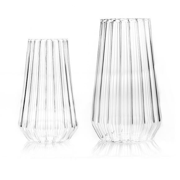 Fferrone Glassware - Stella Medium  Vase-3