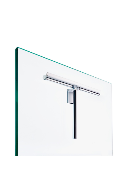 DW - EASY Glass and Floor Wiper (Hook not Included) - Chrome - 1.4 x 34 x 18cm - Germany