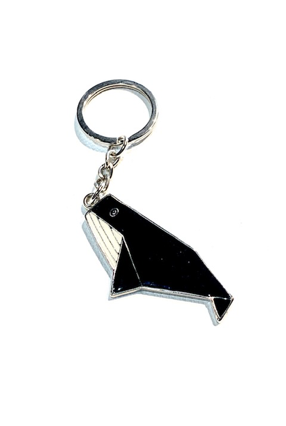 BECKER MINTY Origami Animal Keyring - Whale