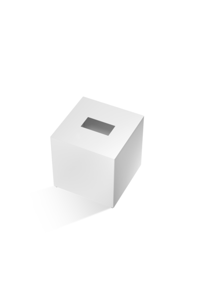 DW - Cube Collection - KB 83 Square Tissue Box - Matt White - D13.3xH13.5cm - Germany