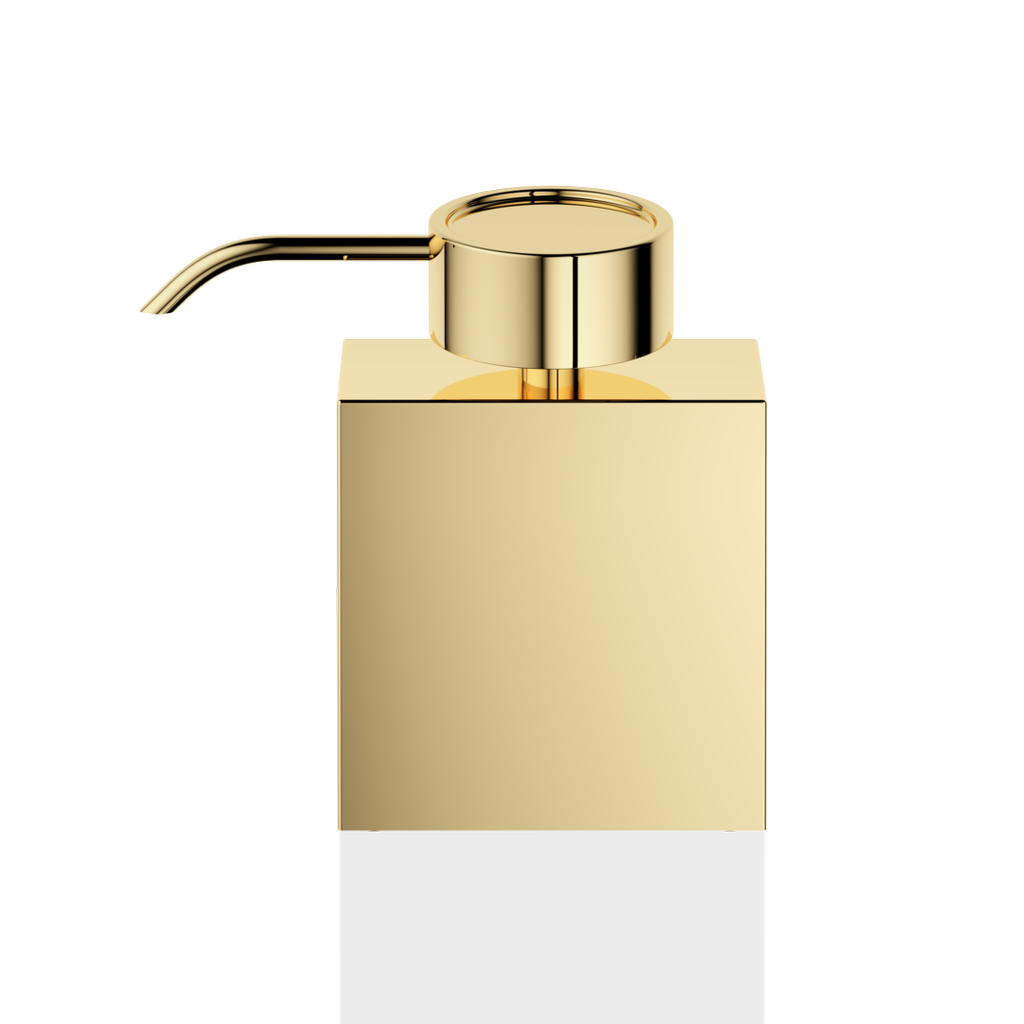 DW - Contemporary Collection - DW 471 Rectangular Soap Dispenser Pump - Matt Gold - 14 x 4.5 x 9.5cm - Germany-1