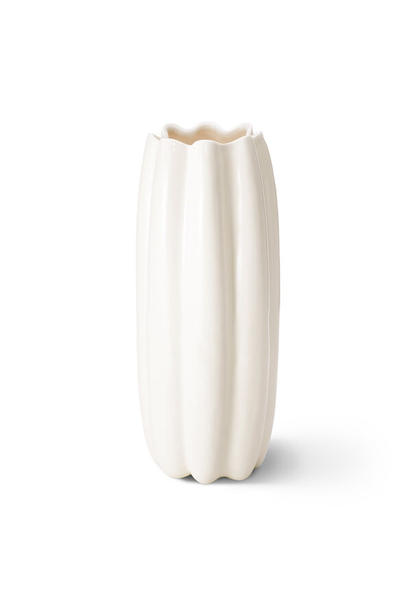 AERIN - Mirabelle Tall Vase - Cream