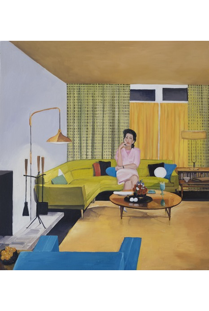 James King Print  - Interior with Bored Housewife - Print size 70.5x64.5cm (Paper size 76x70cm) - Edition of 25 - PRINT ONLY