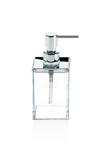 DW - Sky Collection - SSP Acrylic Soap Dispenser Pump - Chrome - H16xW7.5cm - Germany