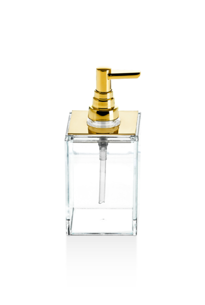 DW - Sky Collection - SSP Acrylic Soap Dispenser Pump - Gold - H16xW7.5cm - Germany
