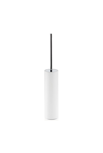 DW - Stone - SBG Toilet Brush - White Resin Chrome - Germany