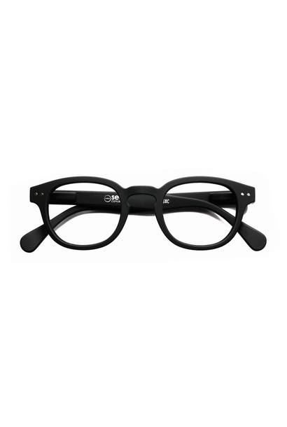 IZIPIZI - Reading Glasses Shape #C - +1 to +3 diopters - Black
