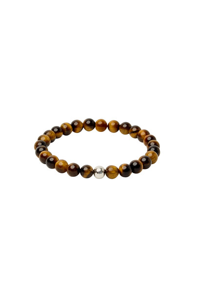 SPIRITUS STONES - MANIFESTATION BRACELET WITH TIGERS EYE & STERLING SILVER