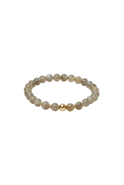 SPIRITUS STONES - HIGHER TRANSFORMATION BRACELET WITH LABRADORITE & 14ct GOLD