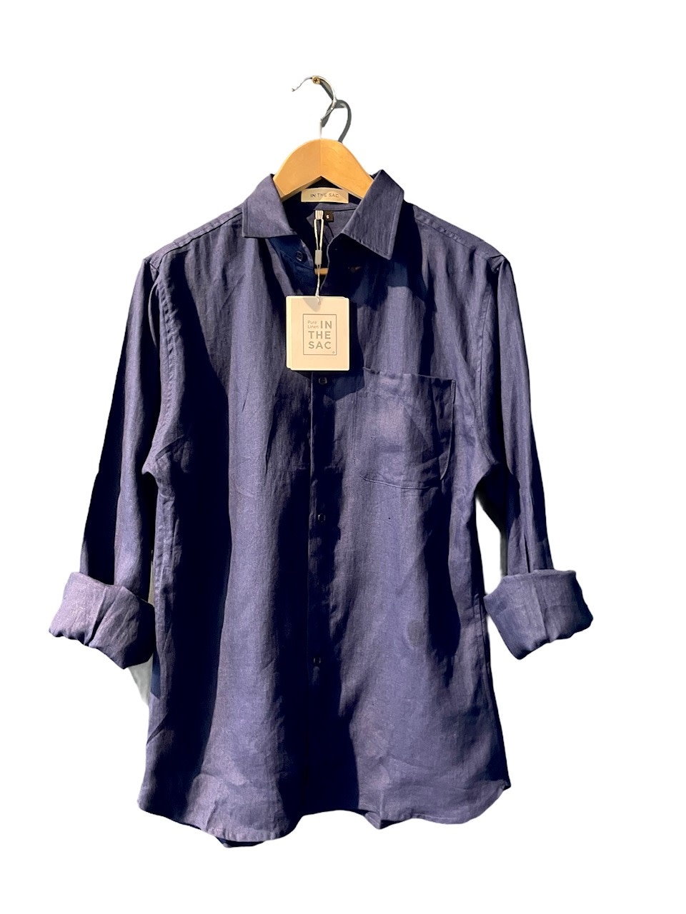 The Linen Shirt - Long Sleeve Slim Fit - Made in Australia with 100% Irish Linen-4