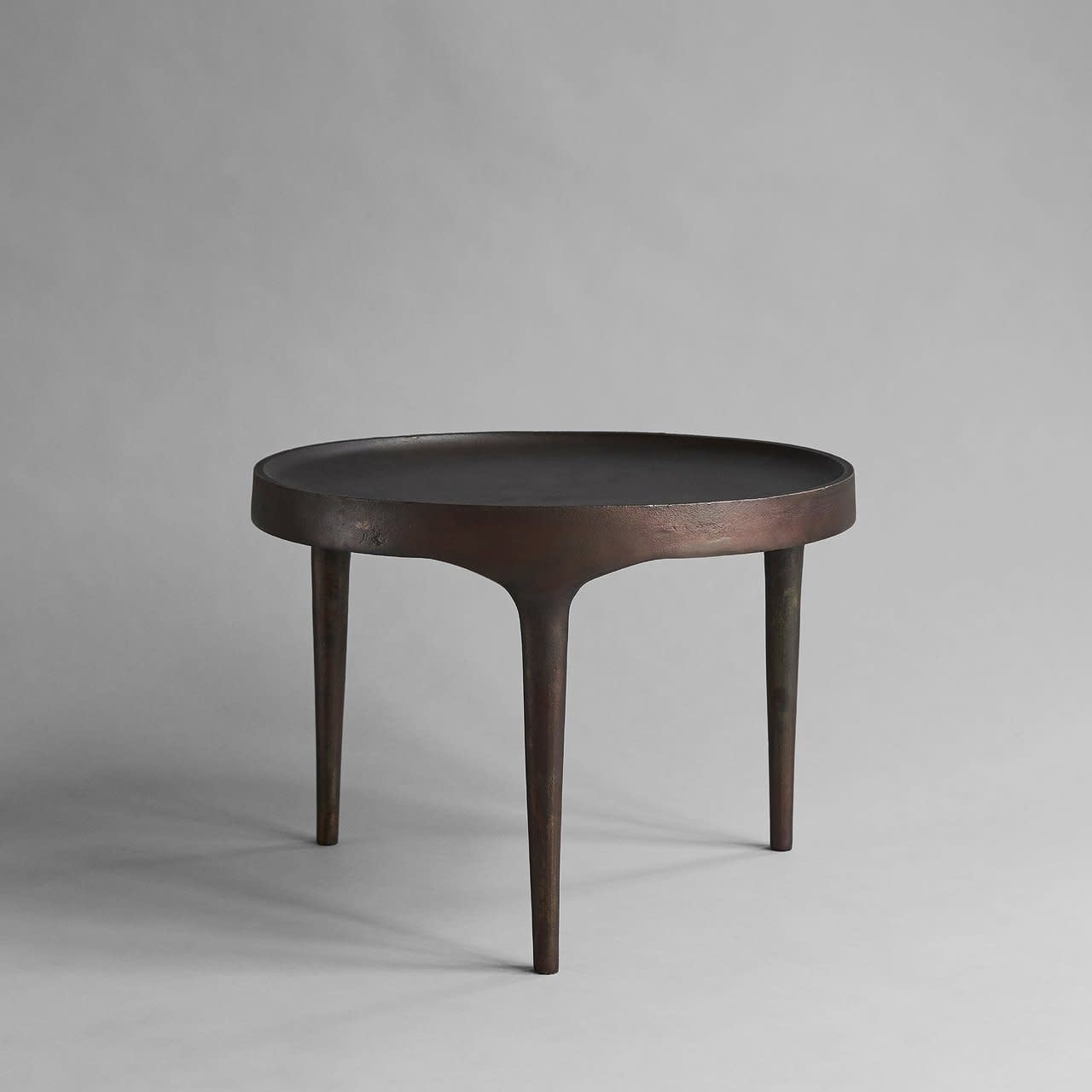 101 Copenhagen - Phantom Table Low - Burnt Antique - H35xL50xW50cm-1