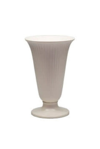 Vintage Wedgwood - Bell Vase - Moonstone (matte cream finish) - 24cm - UK c.1960