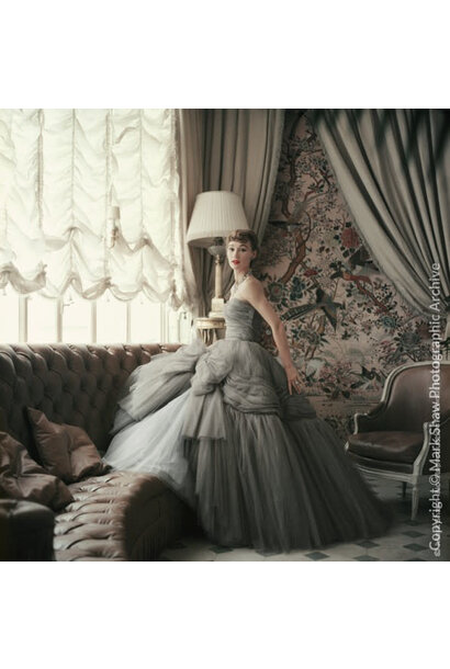 Mark Shaw - Designer's Homes, Sophie Malgat wears Dior in Dior's Passy Home, 1953