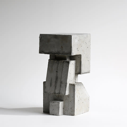 Levi Hawken - Brutal Monument No. 4, 2021 - Cast concrete - 38x18x18cm - Edition of 7-1