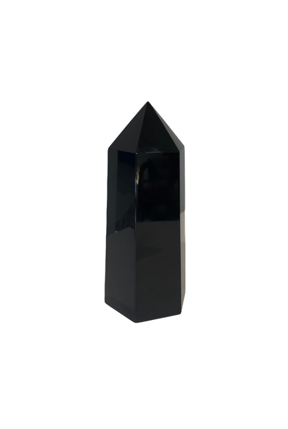 Black Obsidian Point - H 16cm (approx)