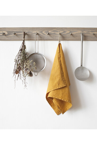 Linen Tea Towel - 100% Washed Linen