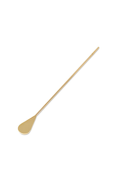 BECKER MINTY Collection Saturne - Cocktail Stirrer/Muddler 26cm - Polished Brass