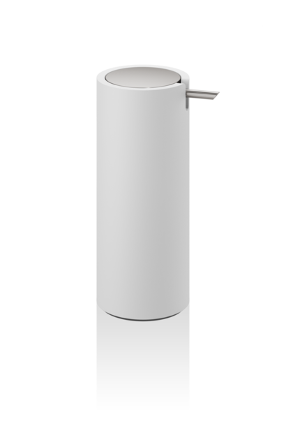 DW - Stone - SSP Soap Dispenser Pump - White Resin Matt Stainless Steel-  - Germany
