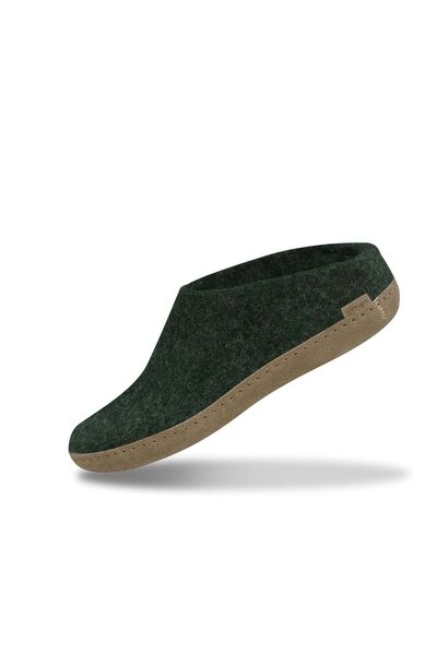 Glerups - Felted Wool Slip On with Leather Sole - Denmark -