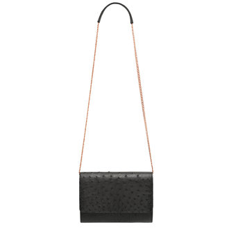 Victoria & Maude — Traveller Mini Ostrich Leather handbag