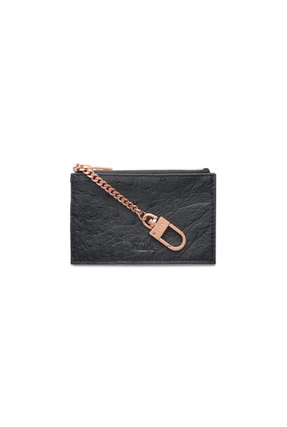 Victoria & Maude - Coin Purse Ostrich Leather - Handmade in Australia