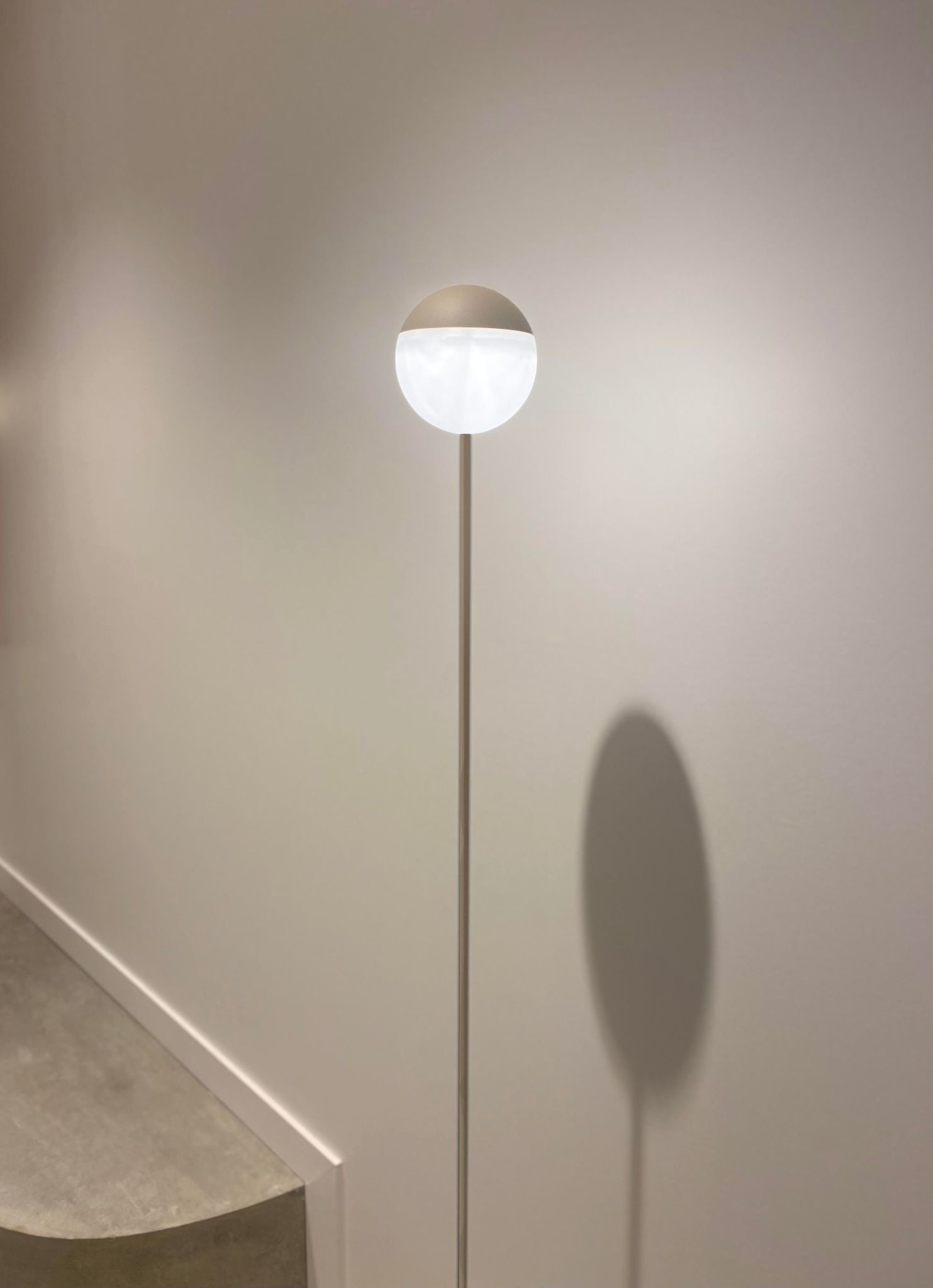 Warm Grey Sway Floor Lamp by Nick Rennie with Made by Pen - Indoor + Outdoor Mobile Lamp - Melbourne-2