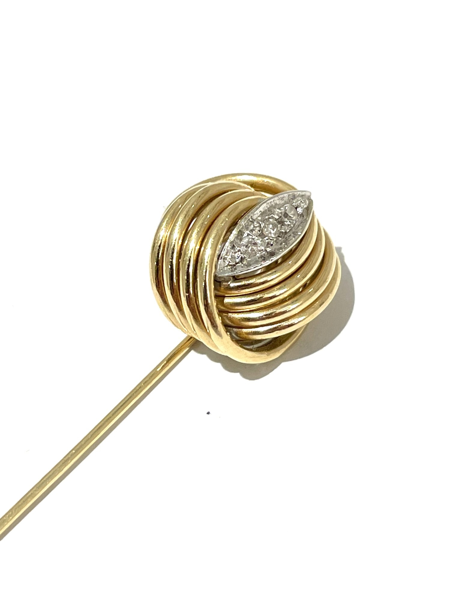 Antique Rolled Gold Stick Pins (2)