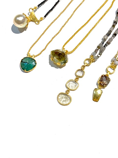 Lisa Black Jewellery - Pearl Empress Necklace - Black Diamond Grade AAA Australian South Sea Pearl Pendant on Fine Black Diamond Strand with Seed Pearl and 22ct  Gold Detailing-3