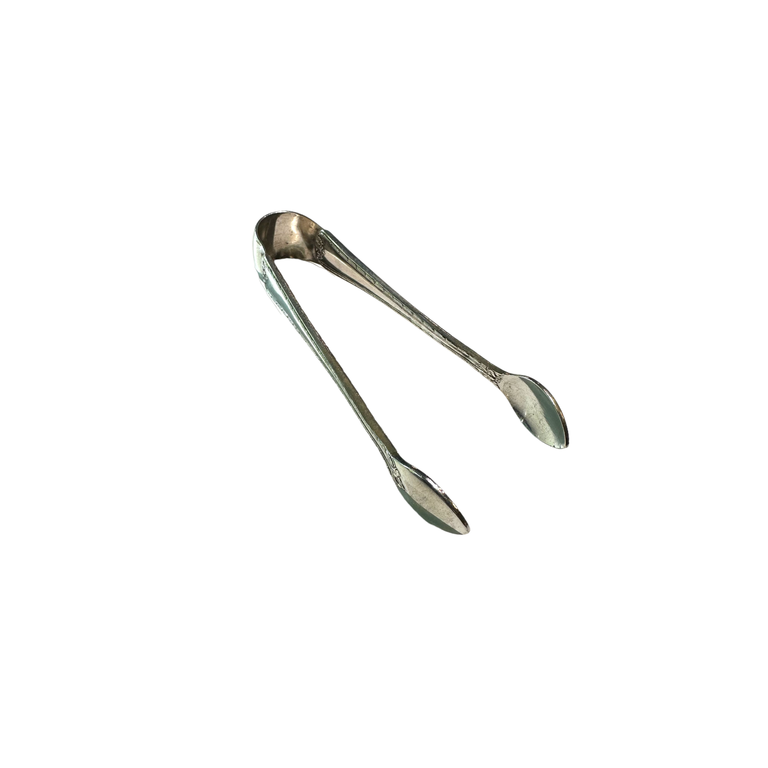 Vintage Silver Plated Sugar Tongs L11cm