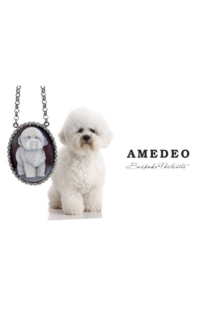 AMEDEO - Bespoke Brooch / Pendant - Sterling Silver - Handmade in Italy