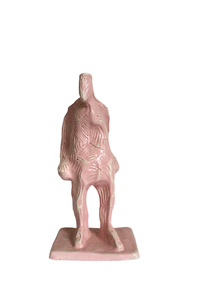 Robert Delves - Flesh Mimesis Figure - Ceramic sculpture - 26x12x9cm