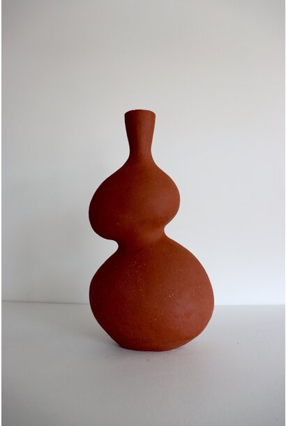 Eloise White - Vessel no. 6 - Terracotta - 19.5x12x39.5cm