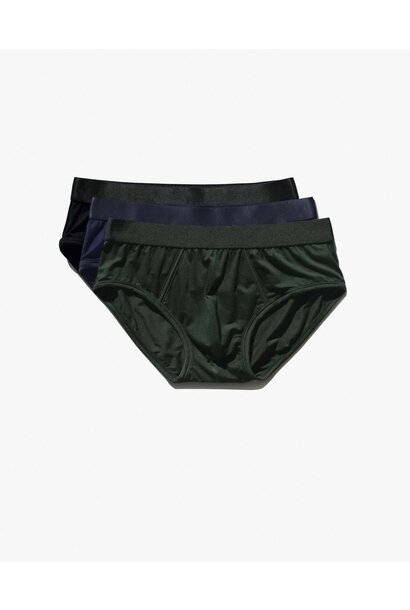 CDLP - 3 Pack Y Brief - Black / Navy / Army - Sweden