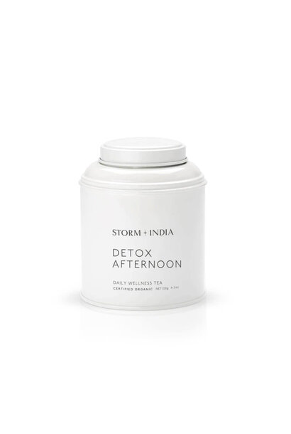 STORM + INDIA - Organic Detox Afternoon Tea - 120g Tin - Tasmania